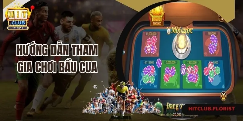 Hướng dẫn tham gia chơi Bầu cua Mini Hitclub